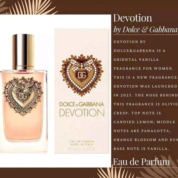 Devotion by Dolce & Gabbana for women EDP 3.3 oz New in Box - Picture 2 of 7